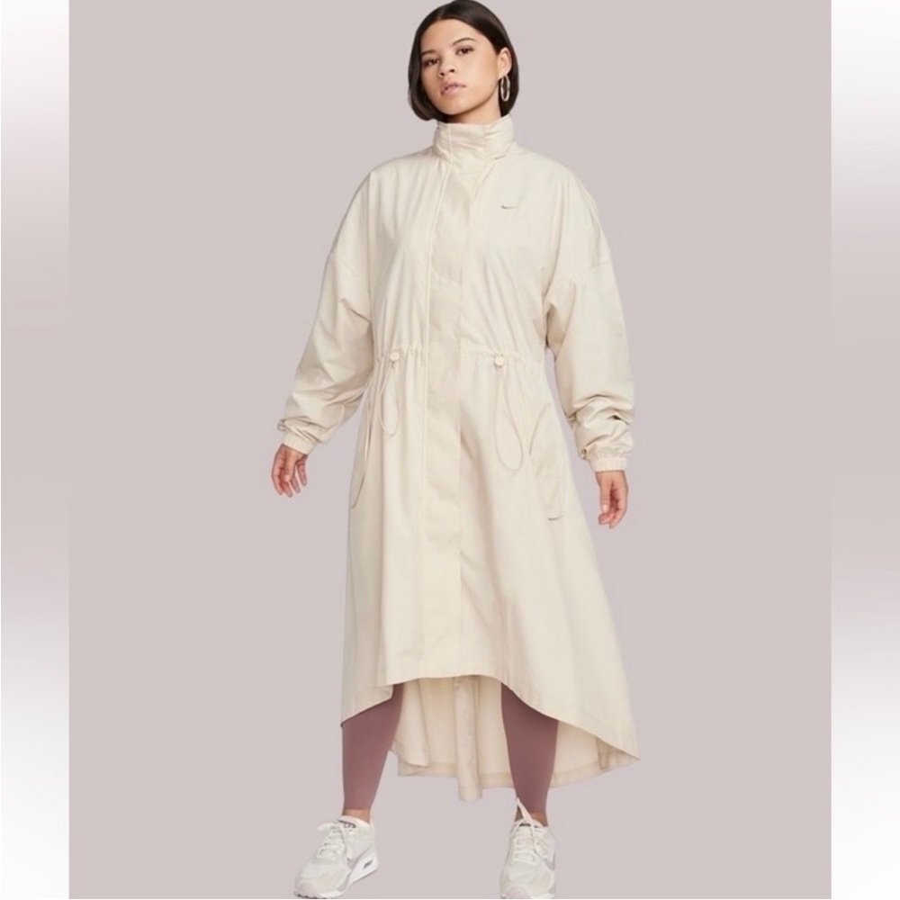 Nike Hooded Lightweight Trench Coat - Picture 8 of 12